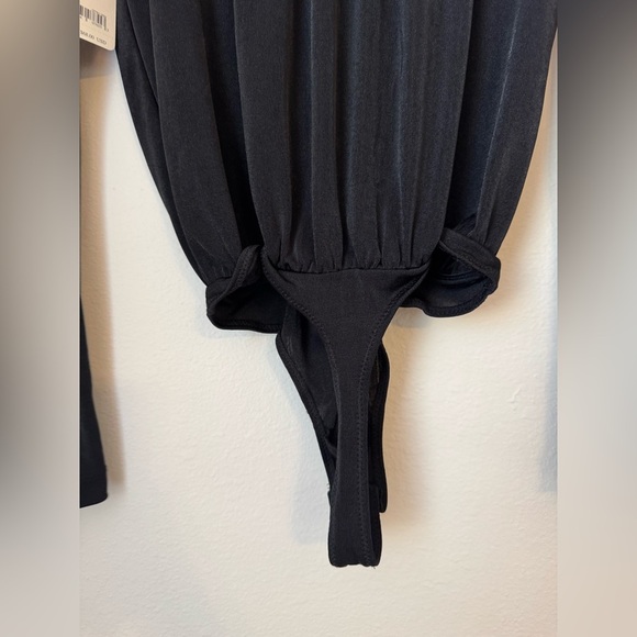 NWT Free People Turnt Bodysuit in Black- Small - Picture 13 of 16